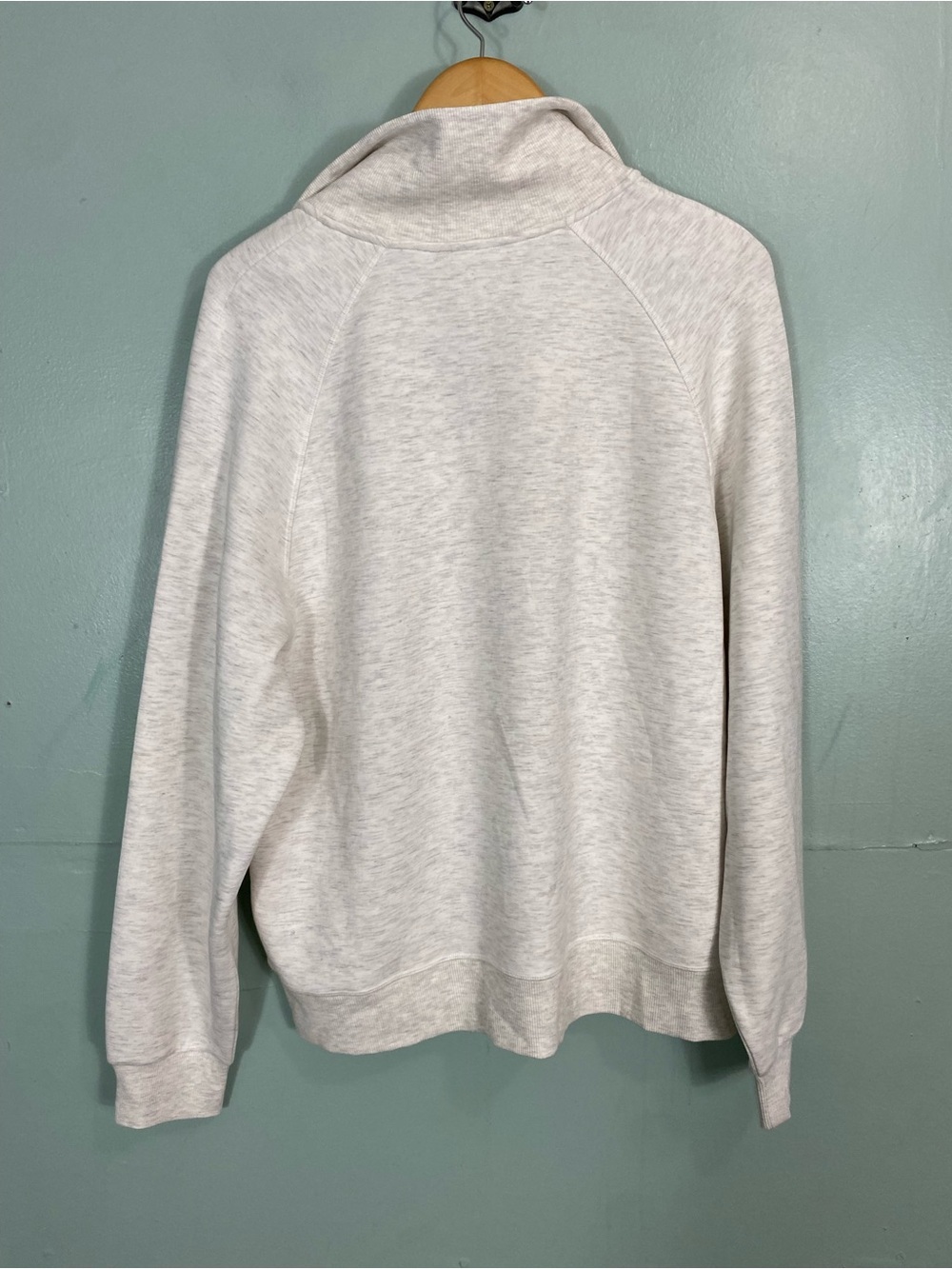 Varley Selene Half Zip Sweatshirt Light Gray XL - Picture 4 of 7